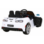 Elektrické autíčko - Chevrolet CAMARO 2SS - biele